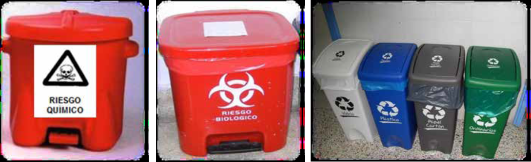 Conmemorativo Decano Multiplicación Uso adecuado de recipientes para los Residuos | Seminario area de la salud